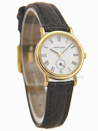 Hamilton Srebrny/Skóra Ø23 mm H22231714