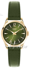 Henry London Richmond Zielony/Skóra Ø25 mm HL25-S-0094