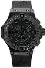 Hublot BB King GMT Czarny/Guma Ø48 mm 332.CI.1110.RX