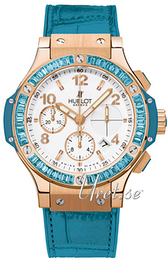 Hublot Tutti Frutti Gold Biały/Skóra Ø41 mm 341.PL.2010.LR.1907