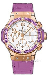 Hublot Tutti Frutti Gold Biały/Skóra Ø41 mm 341.PV.2010.LR.1905