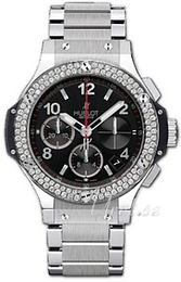 Hublot Big Bang 41 mm Czarny/Stal Ø41 mm 342.SX.130.SX.114