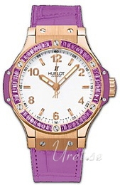 Hublot Tutti Frutti Gold Biały/Skóra Ø38 mm 361.PV.2010.LR.1905