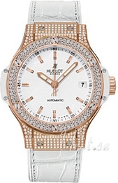 Hublot Big Bang 38 mm Automatic Biały/Skóra Ø38 mm 365.PE.2180.LR.1704