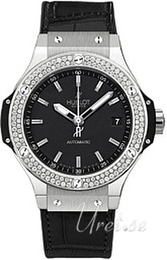 Hublot Big Bang 38 mm Automatic Czarny/Skóra Ø38 mm 365.SX.1170.LR.1104