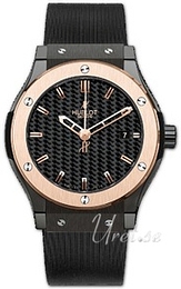 Hublot Classic Fusion 42 mm Czarny/Guma Ø42 mm 542.CP.1780.RX