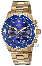Invicta Pro Diver Niebieski/Stal w odcieniu złota Ø45 mm 21789