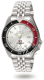 Invicta 10 Srebrny/Stal Ø42 mm 3260