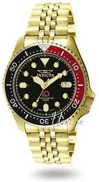 Invicta 10 Czarny/Stal w odcieniu złota Ø42 mm 3264