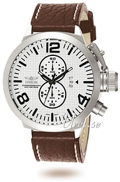 Invicta Corduba Biały/Skóra Ø52 mm 3450