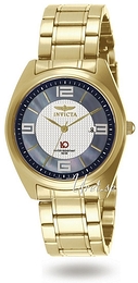 Invicta 10 Szary/Stal w odcieniu złota Ø40 mm 3539