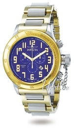 Invicta Russian Diver Niebieski/Stal w odcieniu złota Ø52 mm 4160