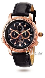 Invicta II Czarny/Skóra Ø44 mm 4178