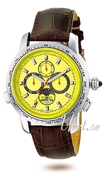 Invicta II Żółty/Skóra Ø44 mm 4181
