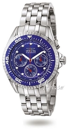 Invicta Specialty Niebieski/Stal Ø44 mm 4757