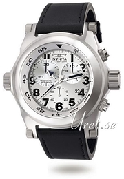 Invicta Forcetion Srebrny/Skóra Ø52 mm 4831