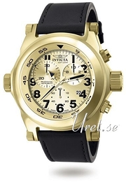 Invicta Forcetion Żółte złoto/Skóra Ø53 mm 4832