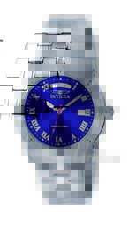 Invicta II Niebieski/Stal Ø44 mm 5259