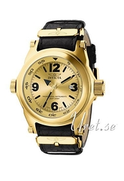 Invicta Forcetion Żółte złoto/Skóra Ø53 mm 5597