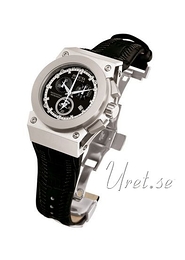 Invicta Akulation Czarny/Skóra Ø40 mm 5681