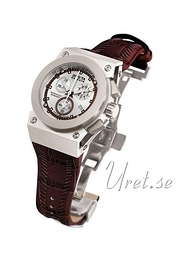 Invicta Akulation Srebrny/Skóra Ø40 mm 5682