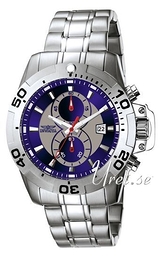 Invicta II Niebieski/Stal Ø44 mm 5766