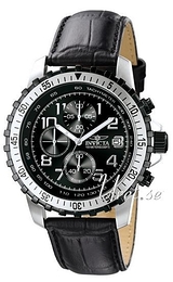 Invicta II Czarny/Skóra Ø45 mm 6001