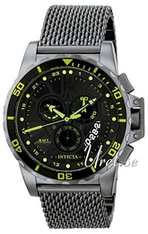 Invicta Cordubation Czarny/Stal Ø44 mm 6278