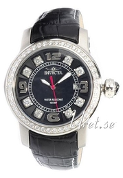 Invicta Classique Czarny/Skóra Ø50 mm 6452