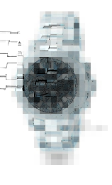 Invicta Pro Diver Czarny/Stal Ø40 mm 7143