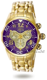 Invicta Lupah Niebieski/Stal w odcieniu złota Ø45 mm 3214