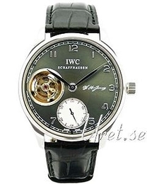 IWC Portuguese Tourbillon Hand-Wound Szary/Skóra Ø43.1 mm IW544703