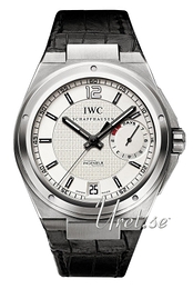 IWC Ingenieur Chronograph Srebrny/Skóra Ø45.5 mm IW378405
