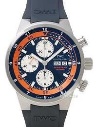 IWC Aquatimer Niebieski/Guma Ø44 mm IW378101