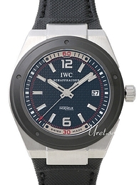 IWC Ingenieur Czarny/Guma Ø43 mm IW323401