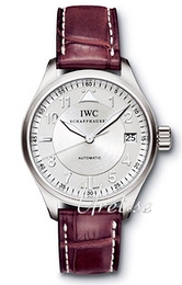 IWC Pilots Spitfire Srebrny/Skóra Ø34 mm IW325605