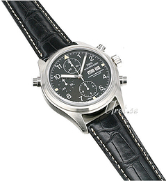 IWC Pilots Spitfire Czarny/Skóra Ø42 mm IW371303