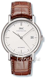 IWC Portofino Srebrny/Skóra Ø38 mm IW353312