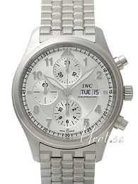 IWC Pilots Spitfire Srebrny/Stal Ø42 mm IW371705