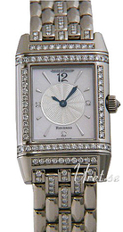 Jaeger LeCoultre Reverso Lady Biały/18 karatowe białe złoto 33x21 mm 266302
