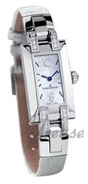 Jaeger LeCoultre Idéale Biały/Skóra 30x18 mm 4608521