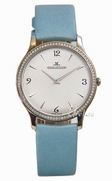 Jaeger LeCoultre Master Control Srebrny/Tkanina Ø35 mm 1453411