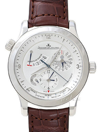 Jaeger LeCoultre Master Control Master Geographic Srebrny/Skóra Ø0 mm 1508420