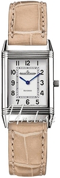 Jaeger LeCoultre Reverso Lady Srebrny/Skóra 33x20 mm 2618410
