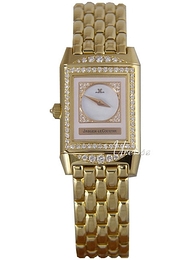 Jaeger LeCoultre Reverso Lady Biały/18 karatowe żółte złoto 33x21 mm 2661113