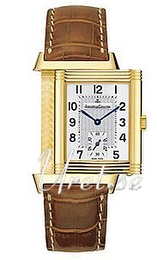 Jaeger LeCoultre Reverso Classique Grande Taille Srebrny/Skóra 42x26 mm 2701410