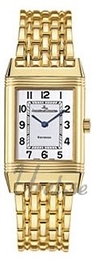 Jaeger LeCoultre Reverso Classique Classique Biały/18 karatowe żółte złoto 39x24 mm 2501110