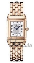 Jaeger LeCoultre Reverso Duetto Srebrny/18 karatowe różowe złoto 33x21 mm 2662170
