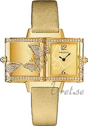 Jaeger LeCoultre Reverso Florale Srebrny/Satyna 33x19 mm 2651408