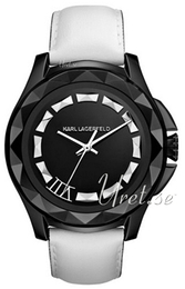 Karl Lagerfeld Karl 7 Czarny/Skóra Ø44 mm KL1011
